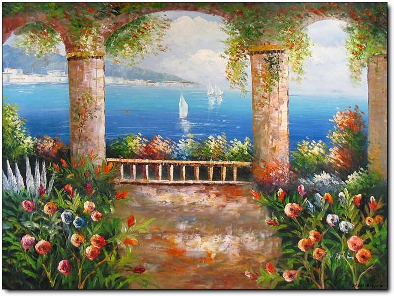 Garden View of Sea