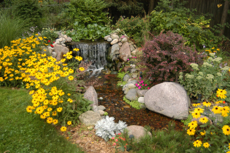 Garden Waterfall Feature