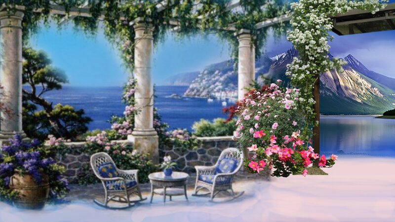 Garden with Chairs