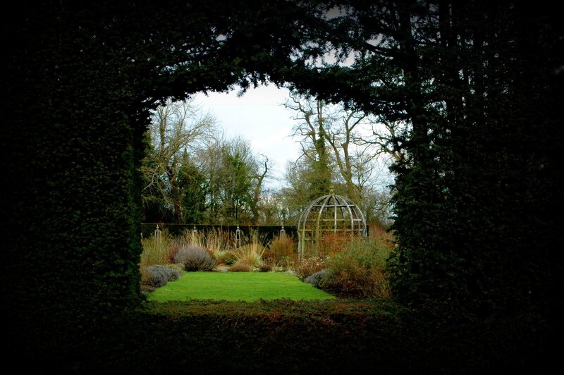 Garden with Dome Structure