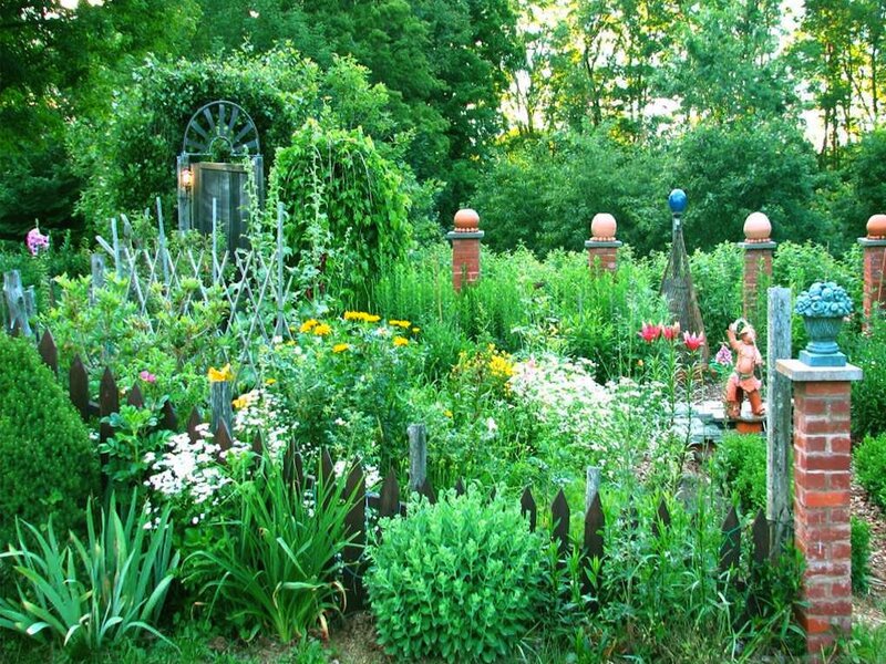 Garden with Gnome