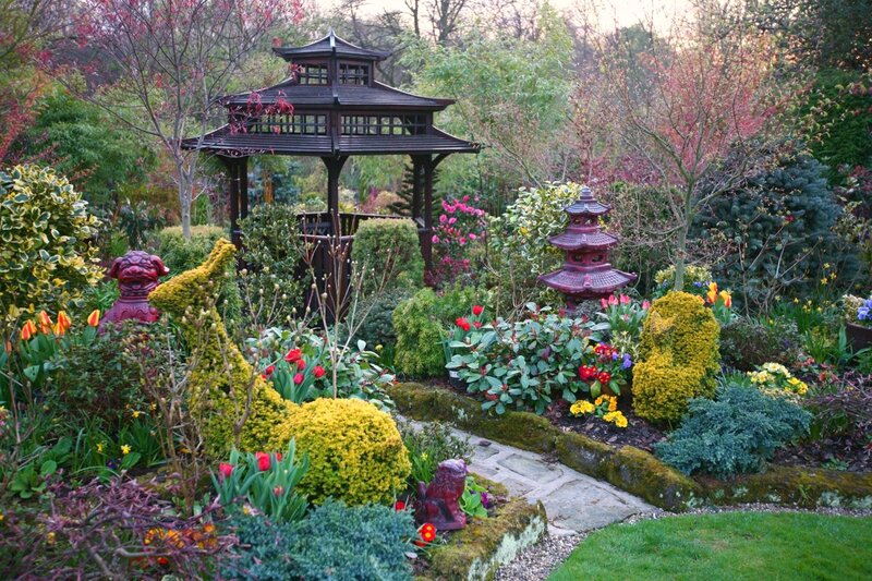 Garden with Pagoda