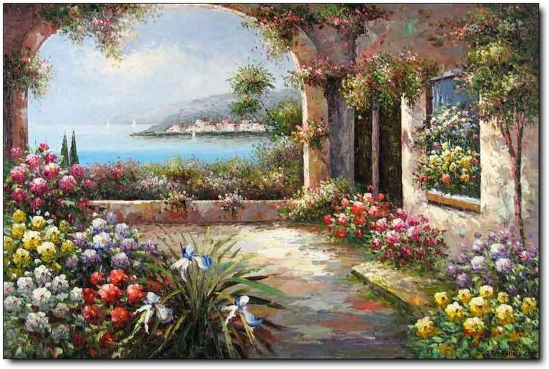 Garden with Sea View