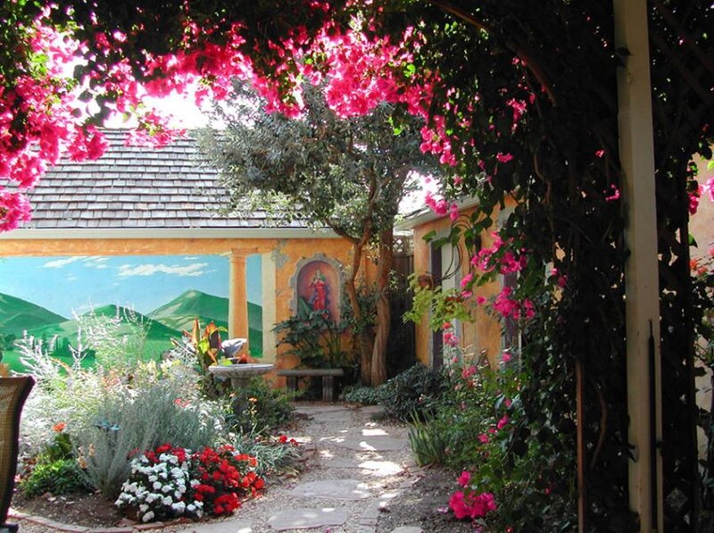 Garden with Stone Path