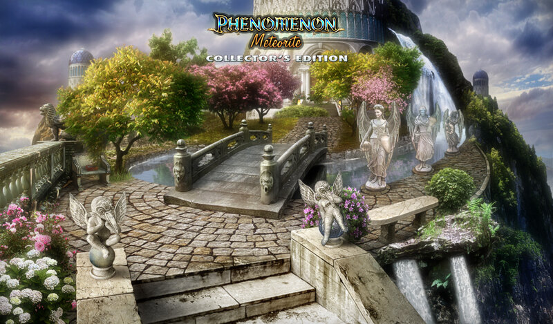 Garden with Stone Statues