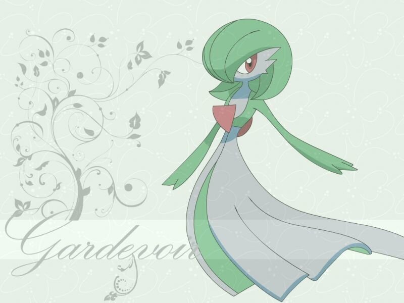 Gardevoir Character — Green