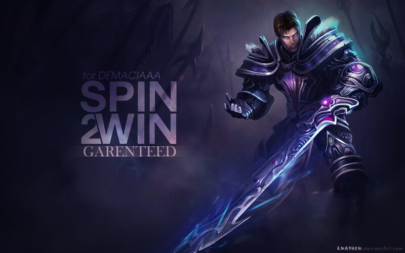 Garen Spin2Win artwork