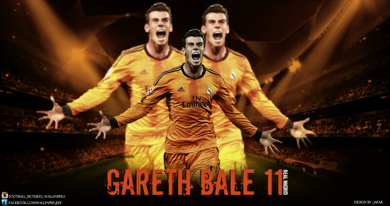 Gareth Bale Celebrating