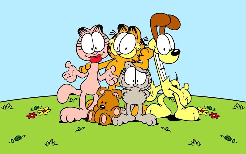 Garfield and Friends — Green