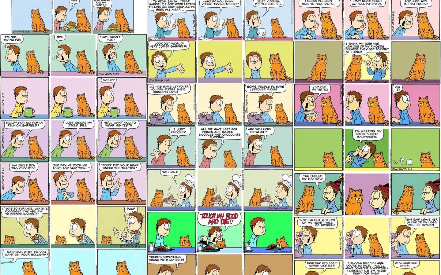 Garfield comic strip collection
