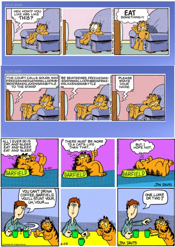 Garfield comic strips