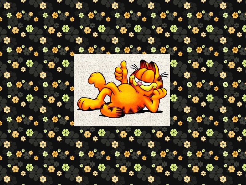 Garfield giving a thumbs-up
