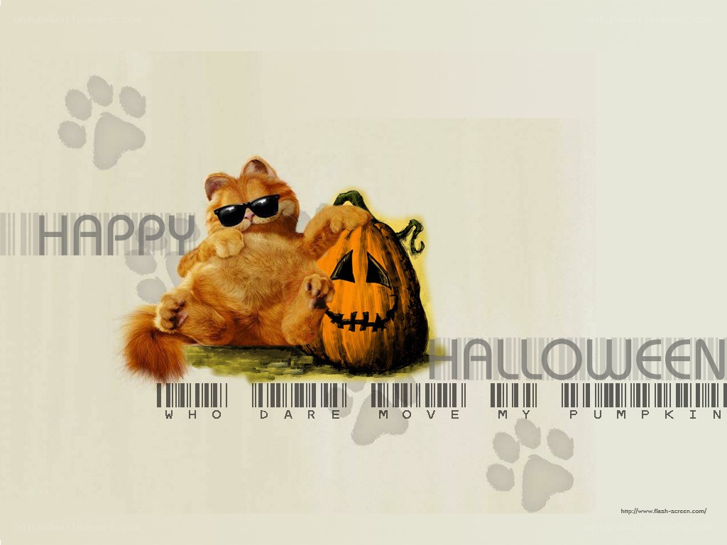 Garfield Halloween wallpaper