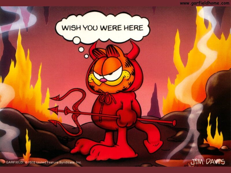Garfield in Hell