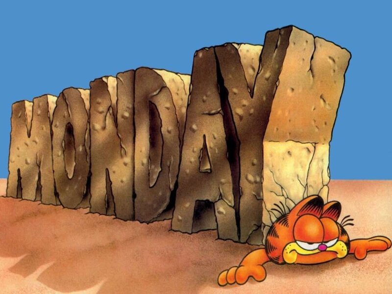 Garfield on Monday