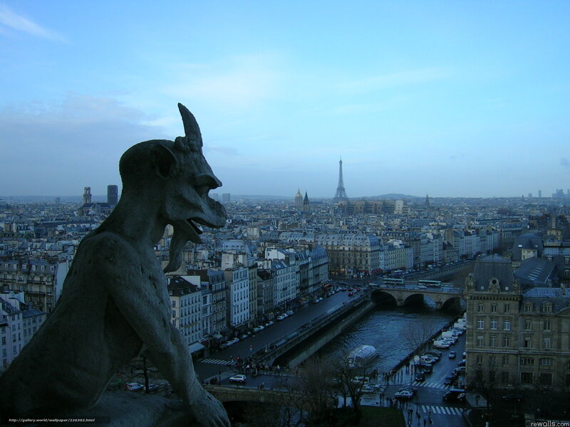 Gargoyle Statue View