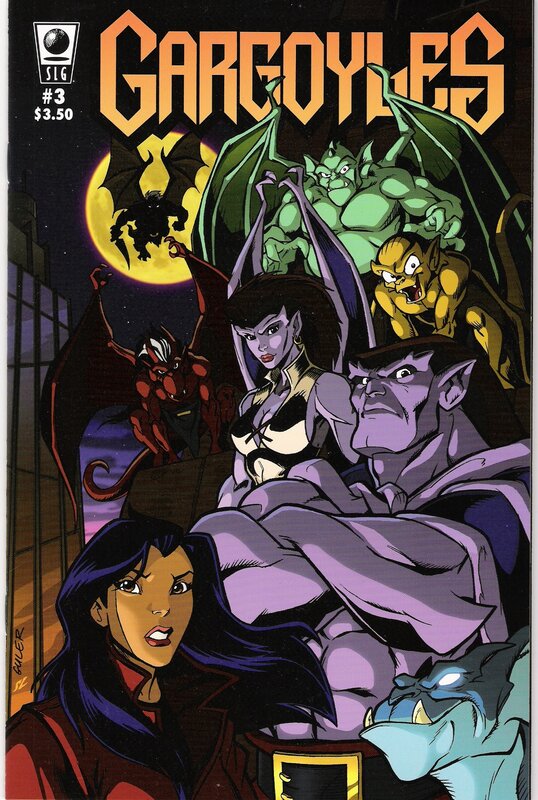 Gargoyles comic book cover