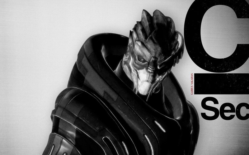 Garrus Vakarian character art