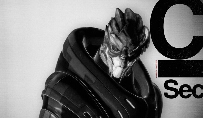 Garrus Vakarian character art