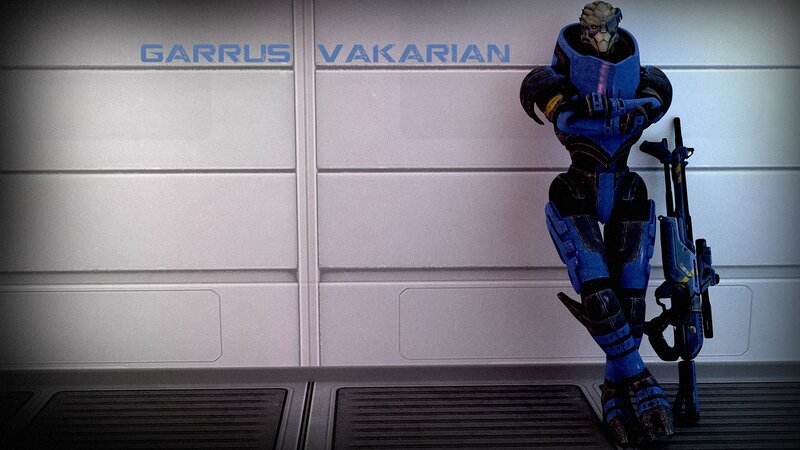 Garrus Vakarian in armor