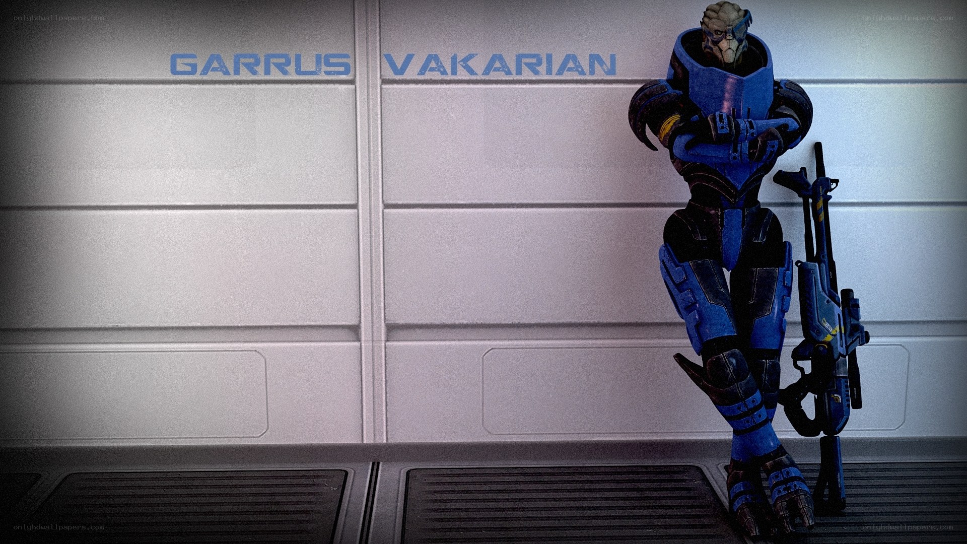 Garrus Vakarian in armor