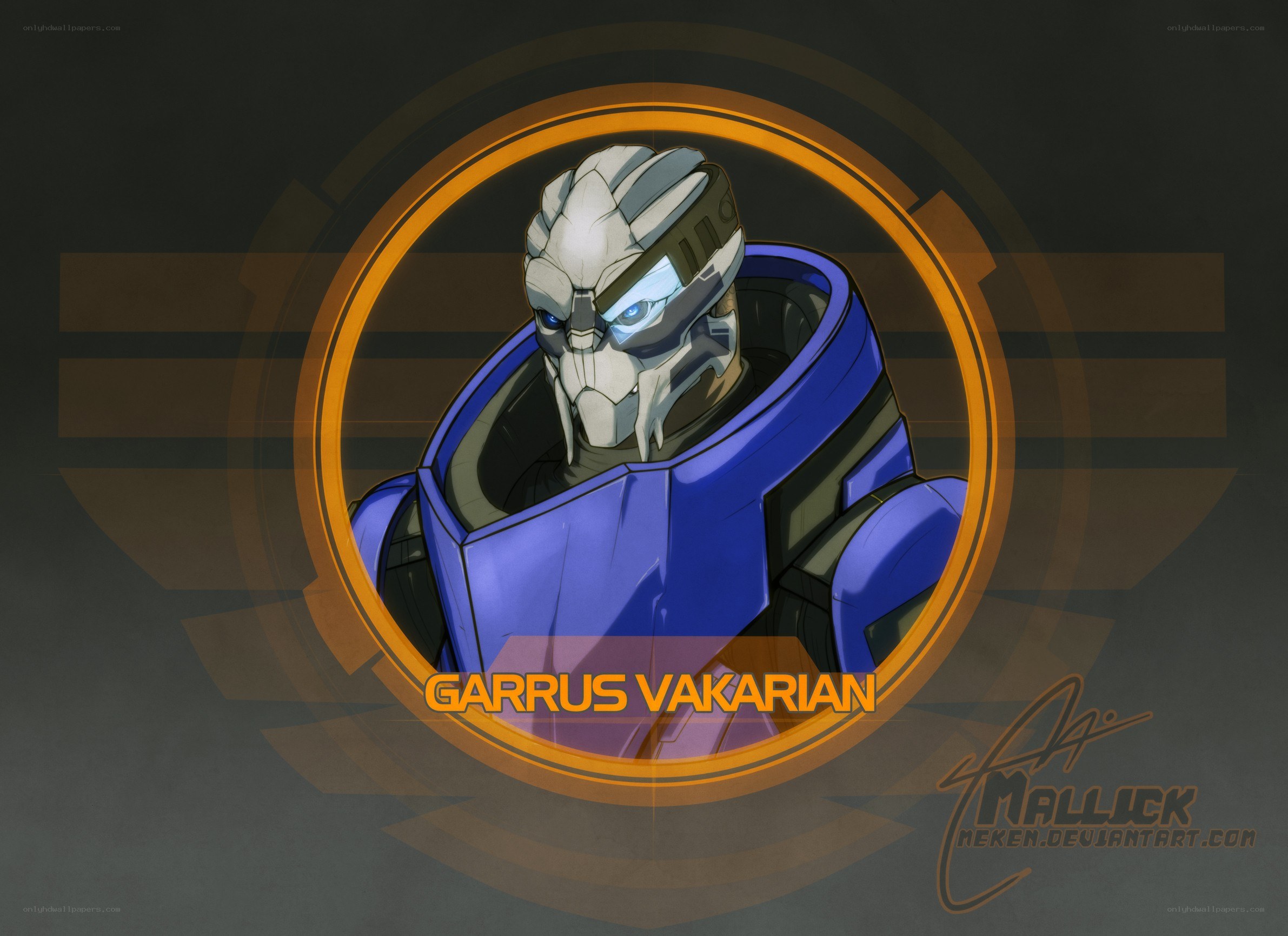 Garrus Vakarian portrait