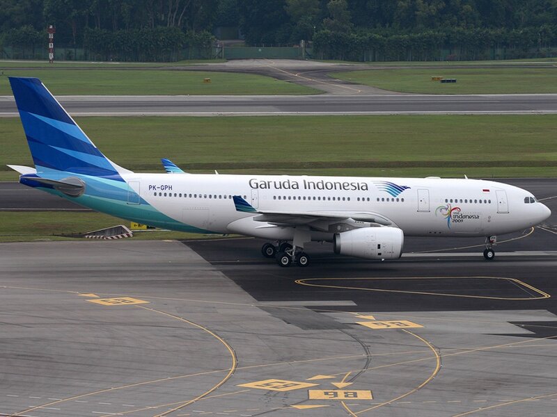 Garuda Indonesia Airplane