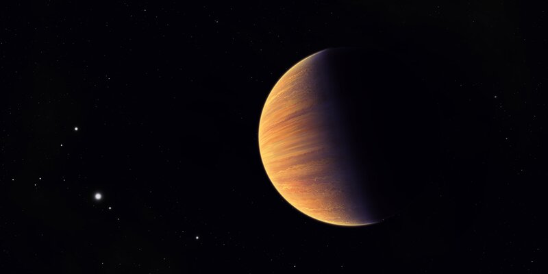 Gas Giant Planet — Black