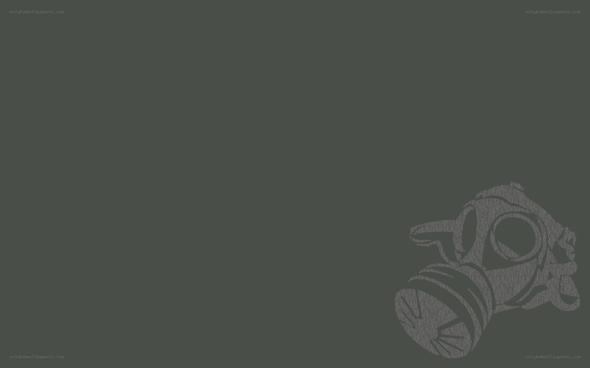 gas mask illustration