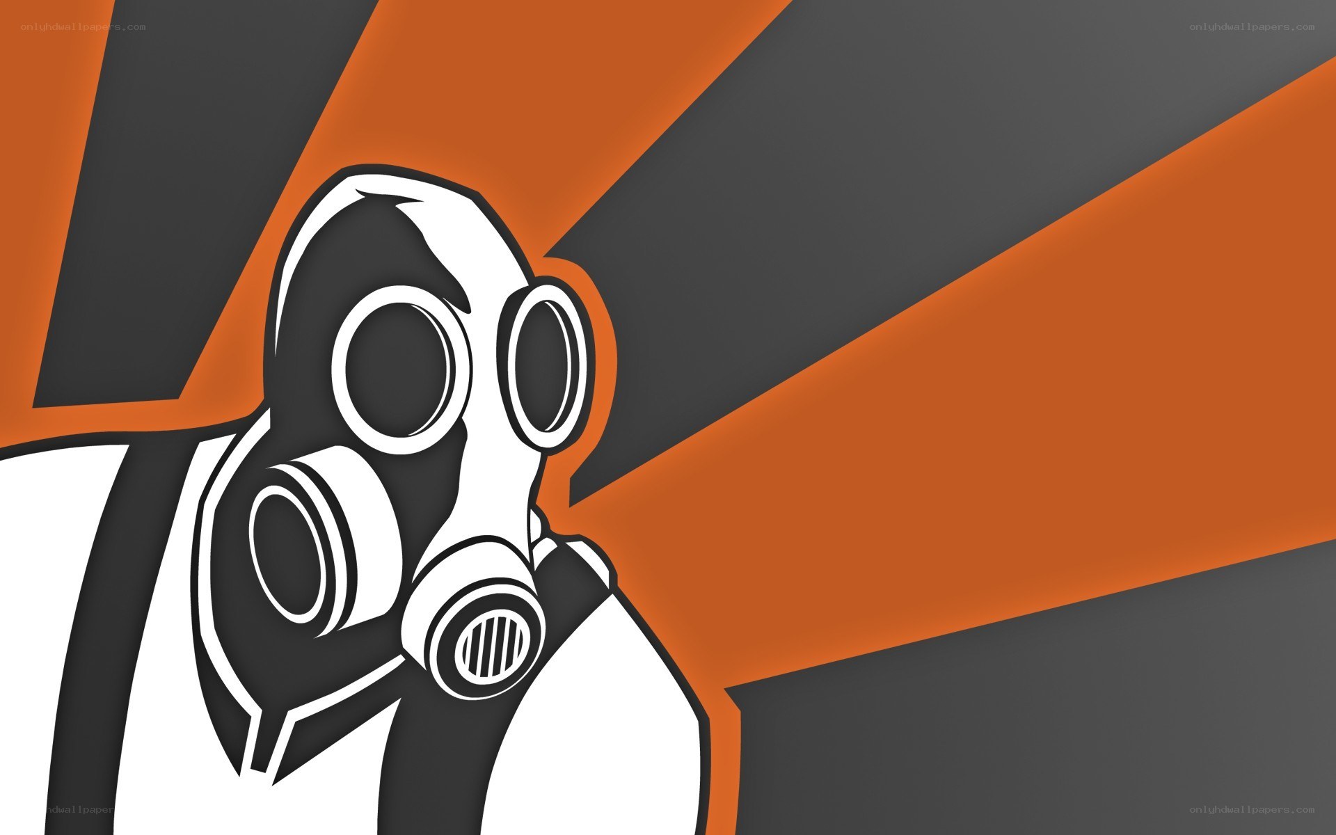 gas mask illustration
