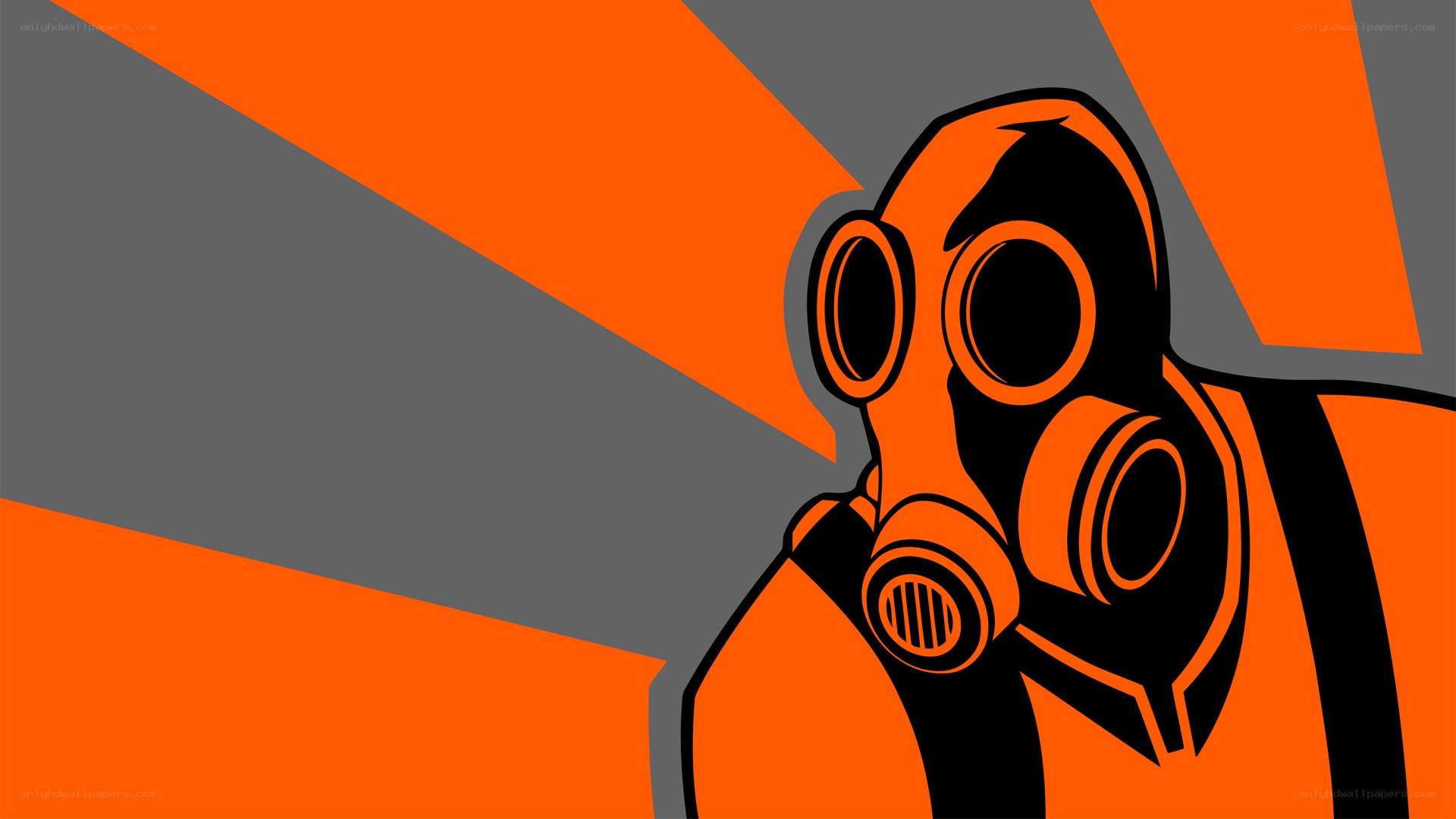 gas mask illustration