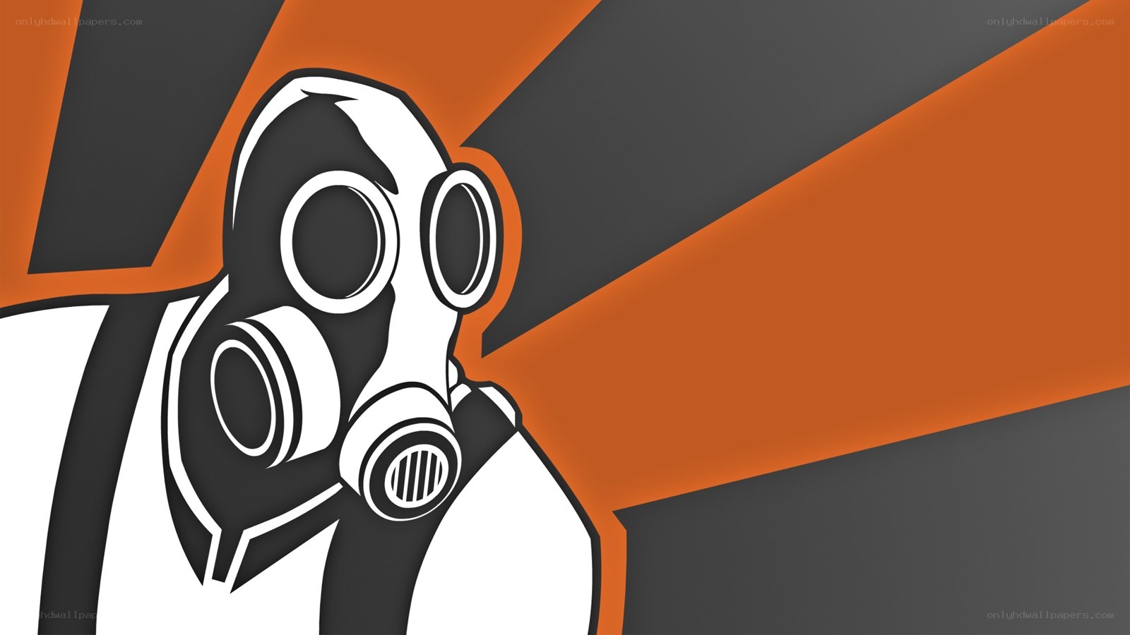 gas mask illustration