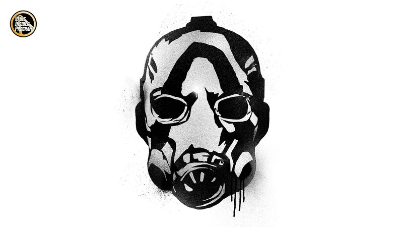 Gas Mask Illustration — Black, Dark, Graffiti