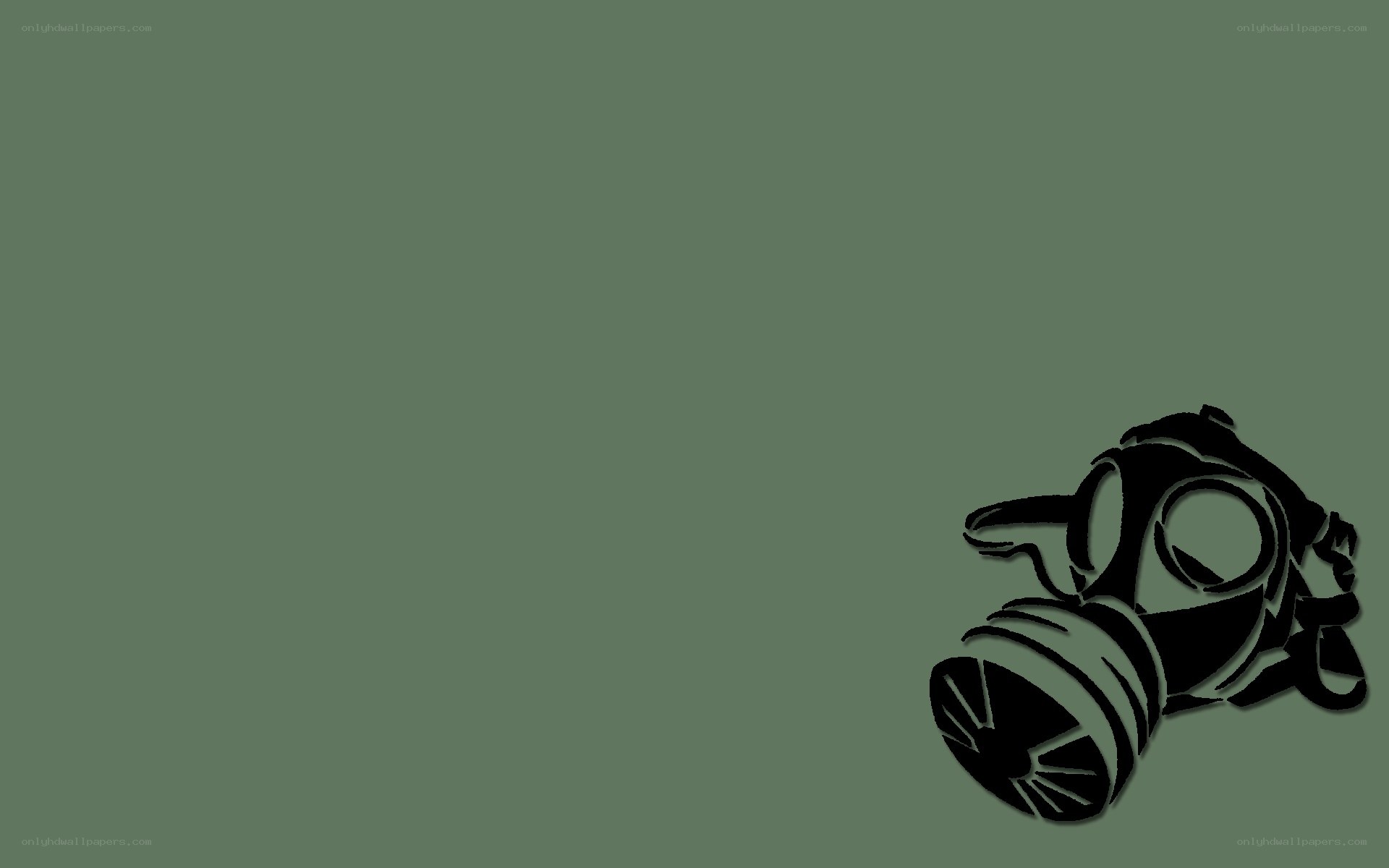 gas mask silhouette