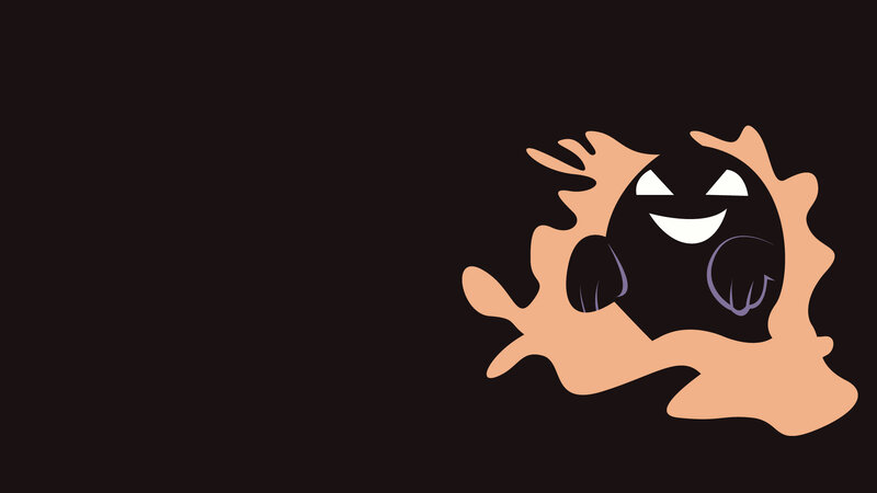 Gastly character illustration