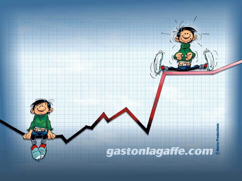Gaston Lagaffe on a graph