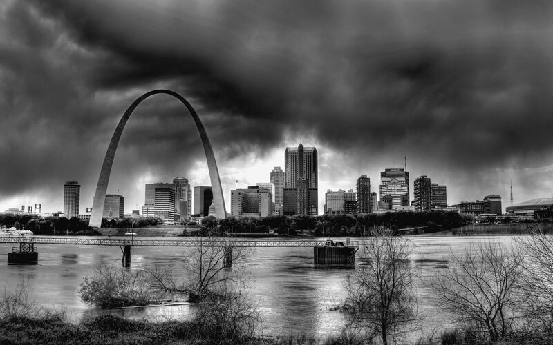 Gateway Arch and City Skyline