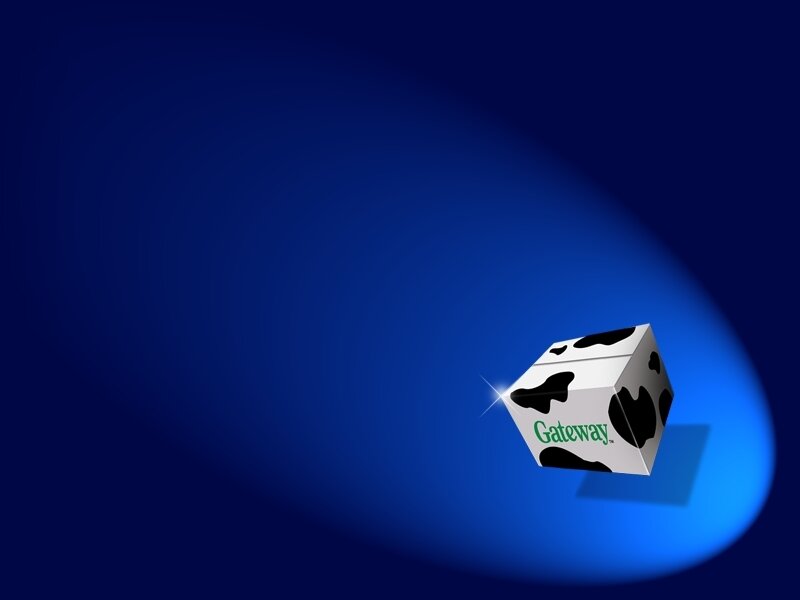 Gateway cow-print box