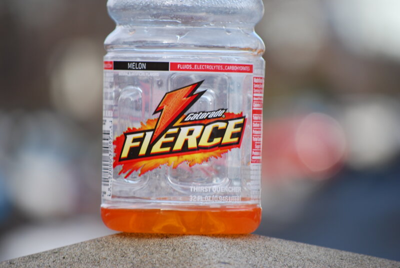 Gatorade Fierce melon bottle
