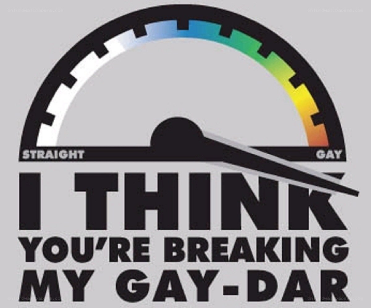 Gay-dar meme