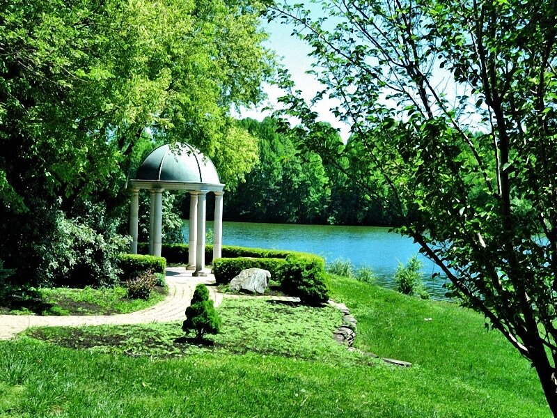 Gazebo by the lake
