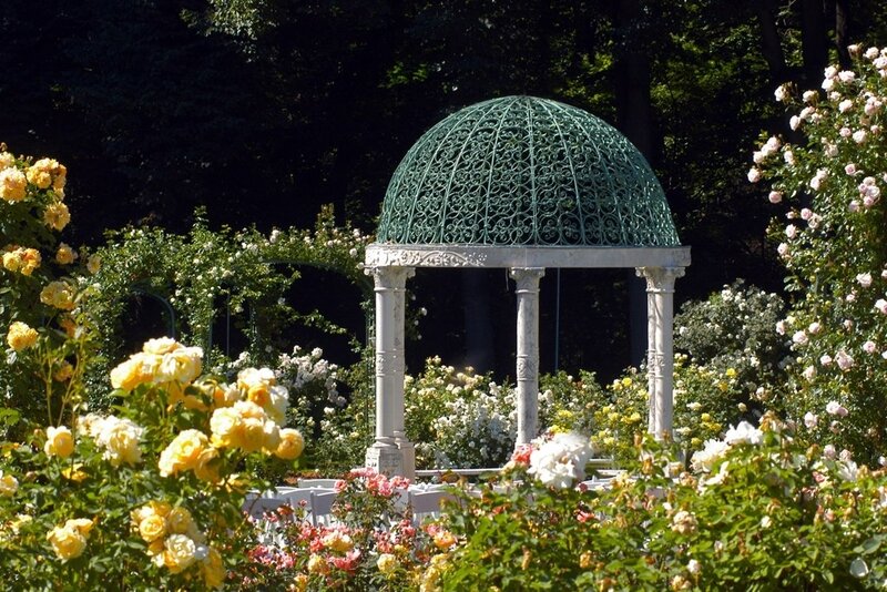 Gazebo in Rose Garden
