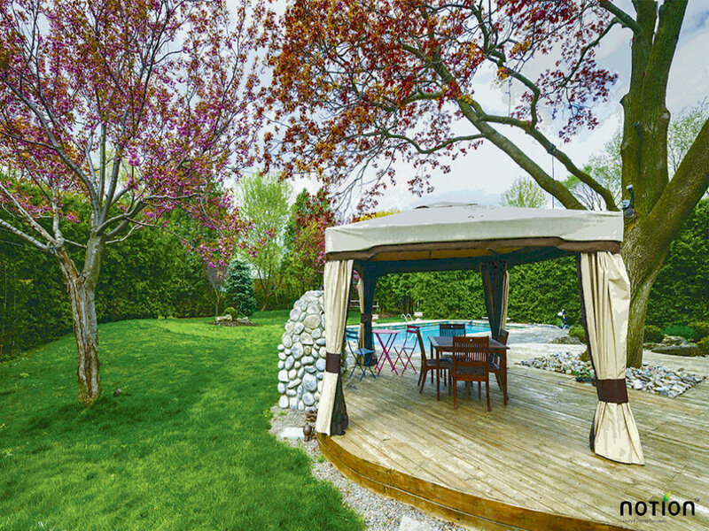Gazebo Near Pool