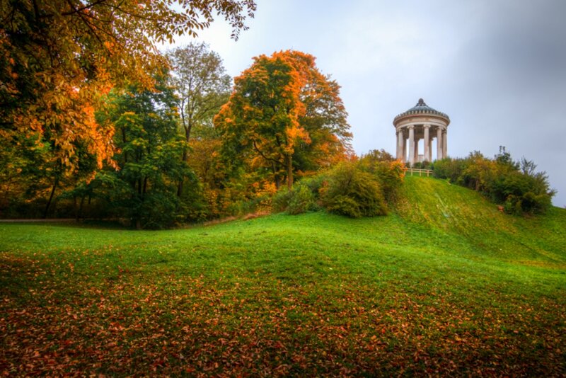 Gazebo on a Hill — Green