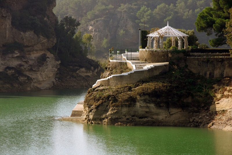 Gazebo on Cliff Edge
