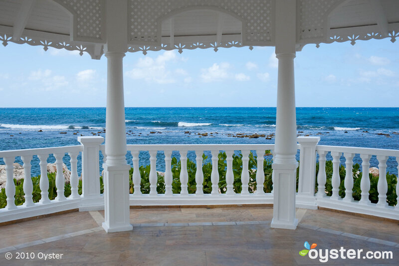 Gazebo overlooking the ocean