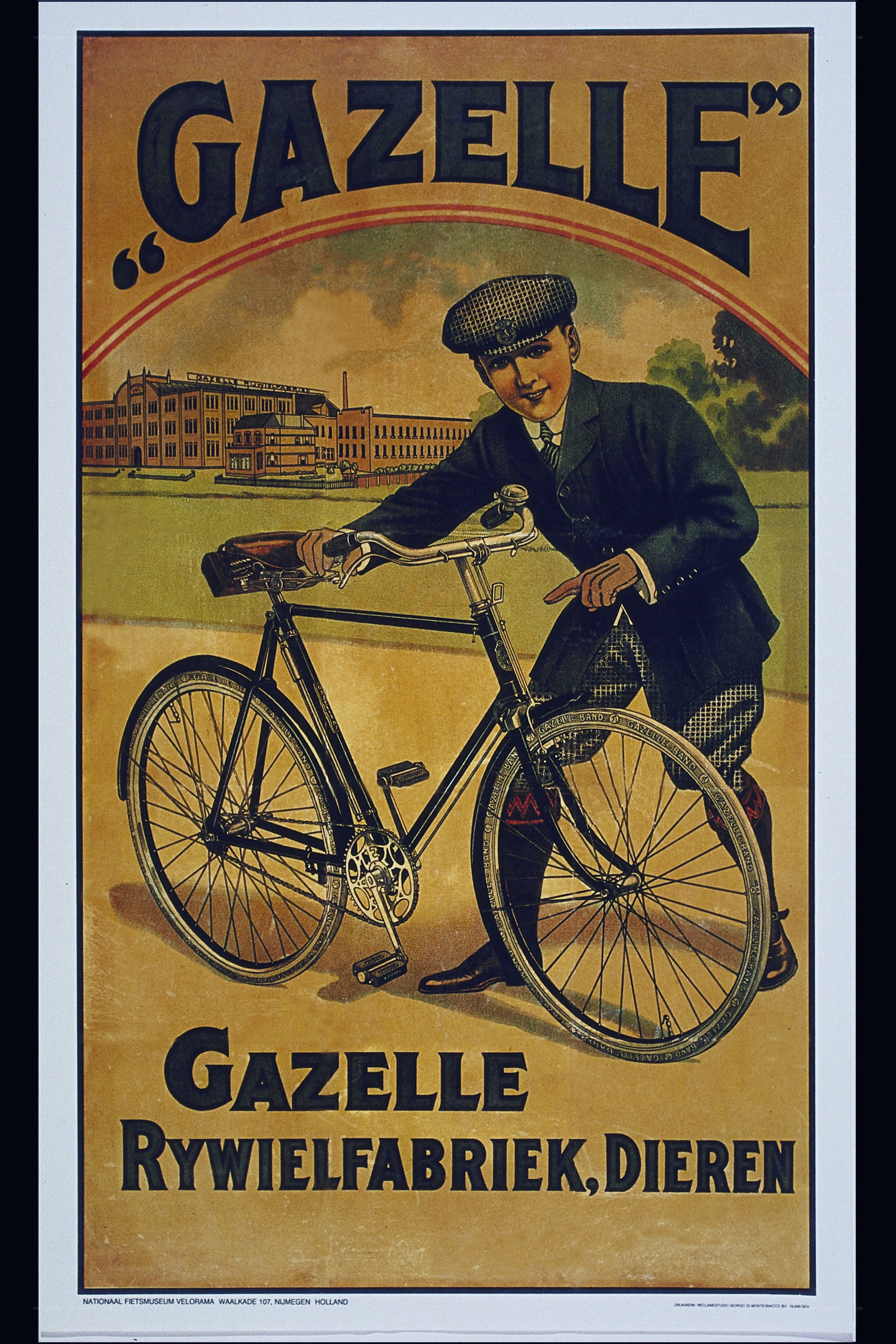 Gazelle Bicycle Advertisement