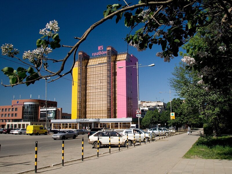 Gazprom building in Tolyatti