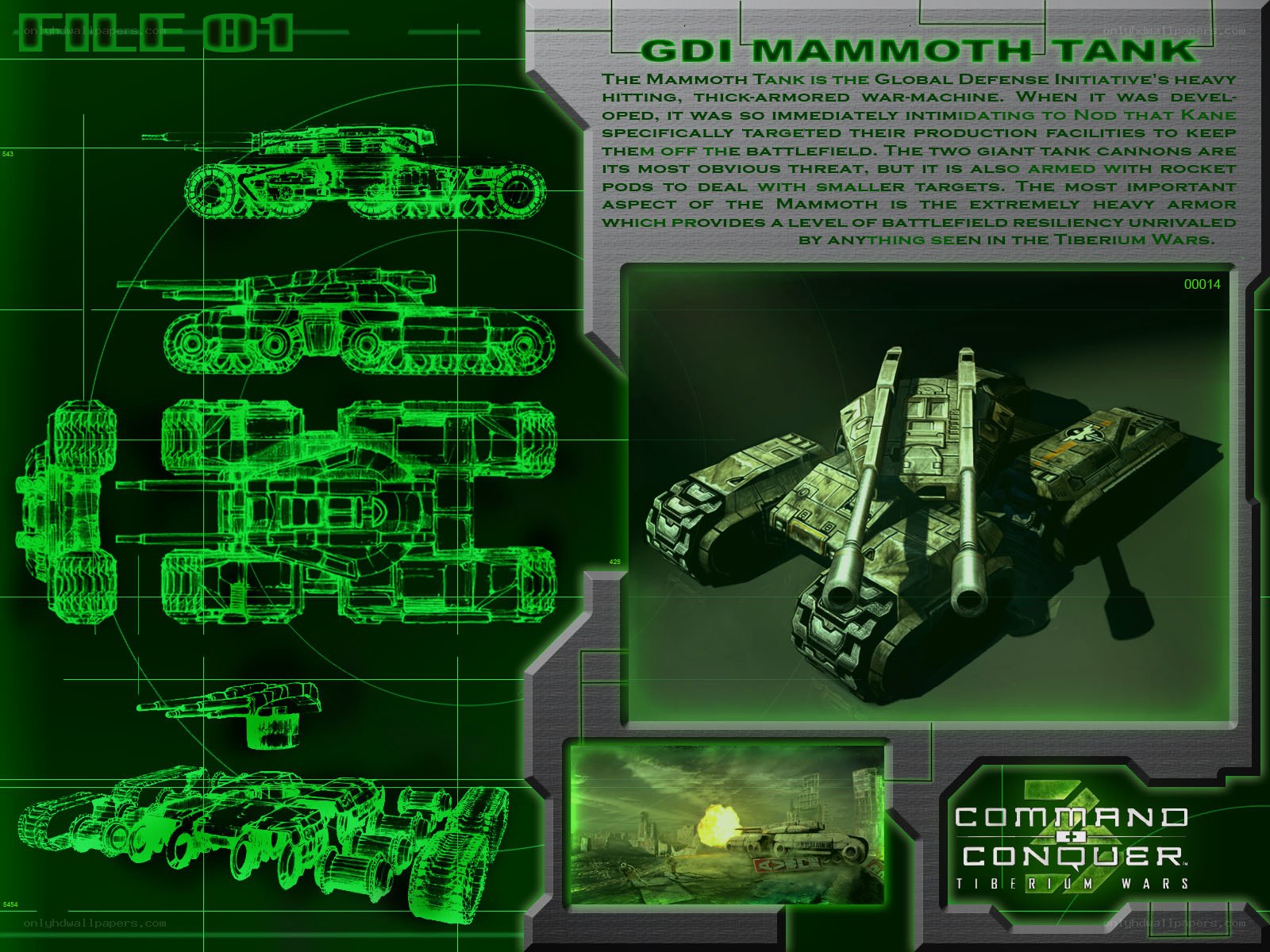 GDI Mammoth Tank File