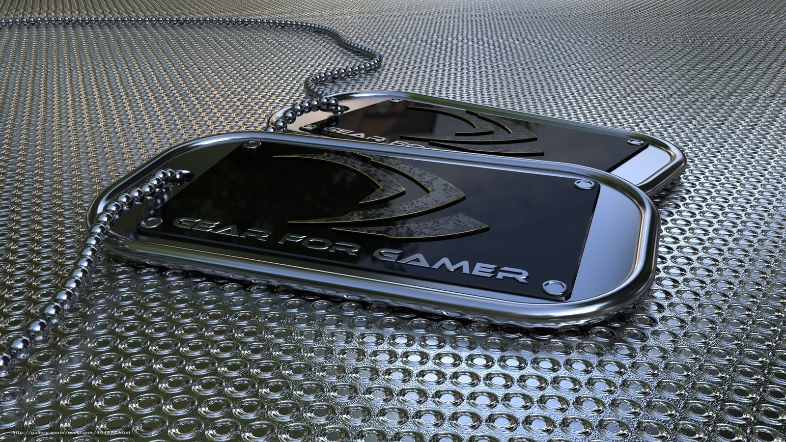 Gear for Gamer dog tags